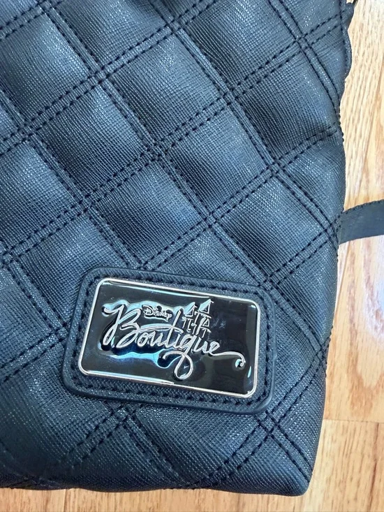 Disney Boutique Minnie Mouse Quilted Mini Backpack Polka Dot Bow - Picture 4 of 6